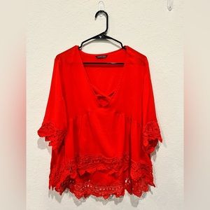 Red Blouse